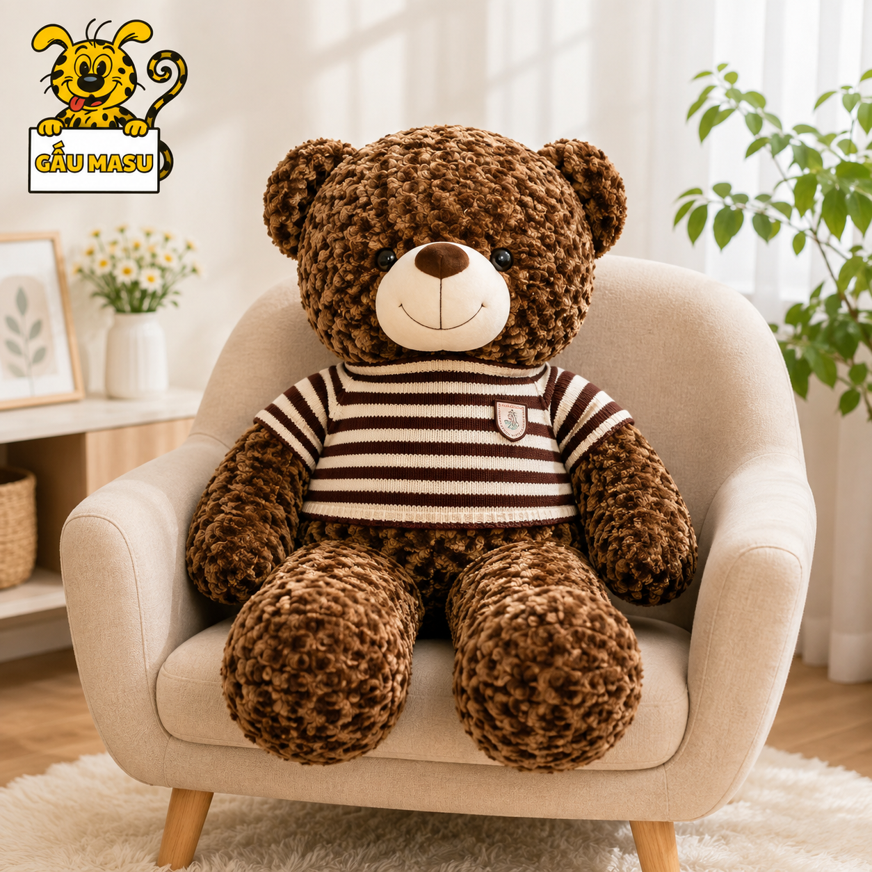 Gấu Bông Teddy Áo Len