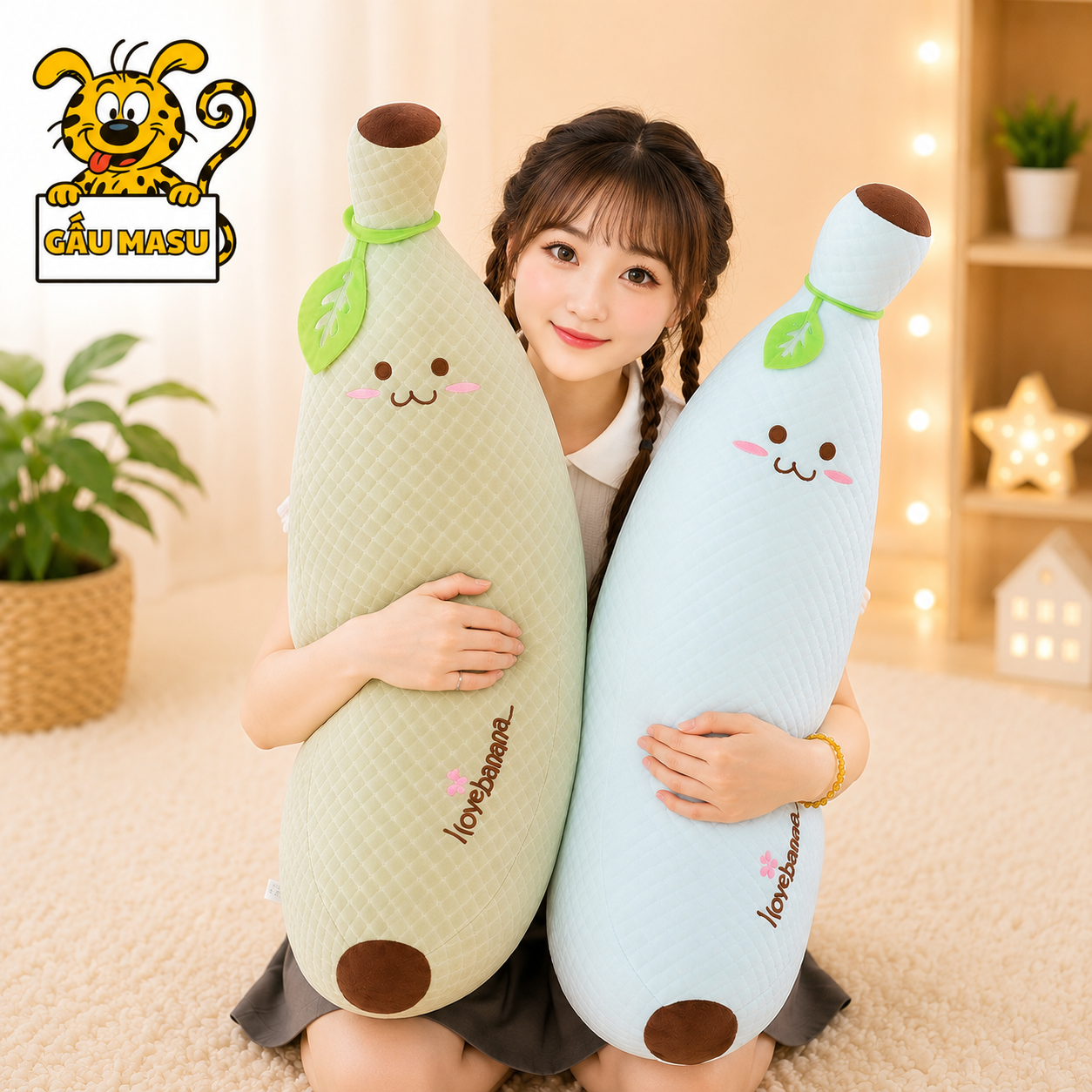 Gấu Bông Chuối Lạnh