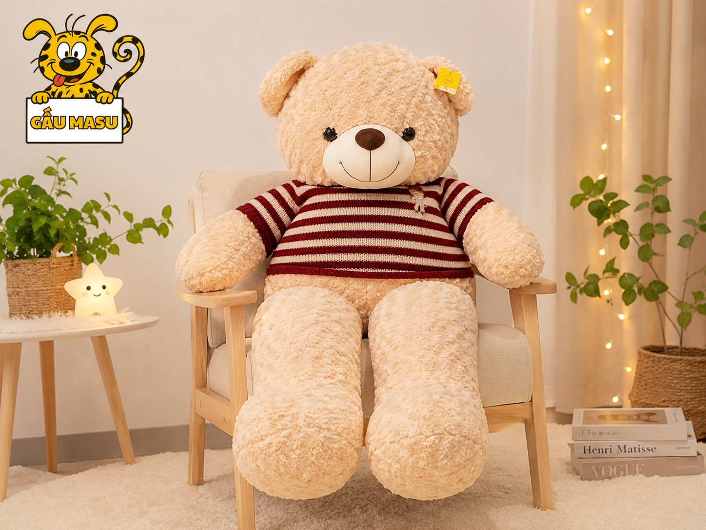 Gấu Bông Teddy Áo Len