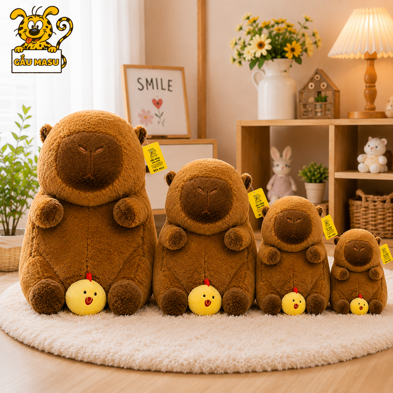 Gấu Bông Capy bara
