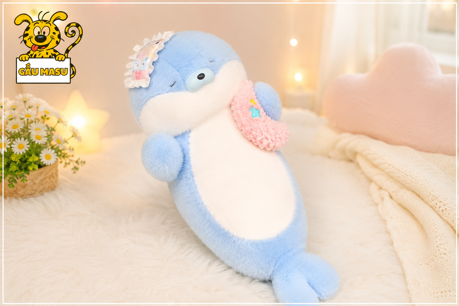 Gấu Bông Hải Ly Đầu Bếp
